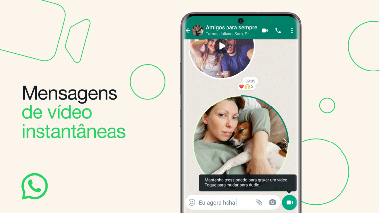 Leia mais sobre o artigo WhatsApp lança recurso de mensagem de vídeo instantânea