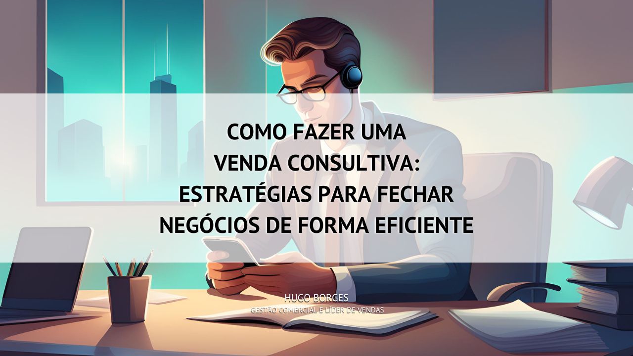 Leia mais sobre o artigo Como fazer uma venda consultiva: Estratégias para fechar negócios de forma eficiente