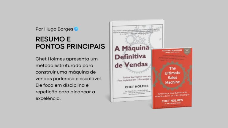 Leia mais sobre o artigo Resumo do livro: A Máquina Definitiva de Vendas