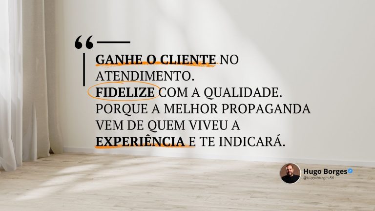 Leia mais sobre o artigo Ganhe o cliente no atendimento. Fidelize com a qualidade.